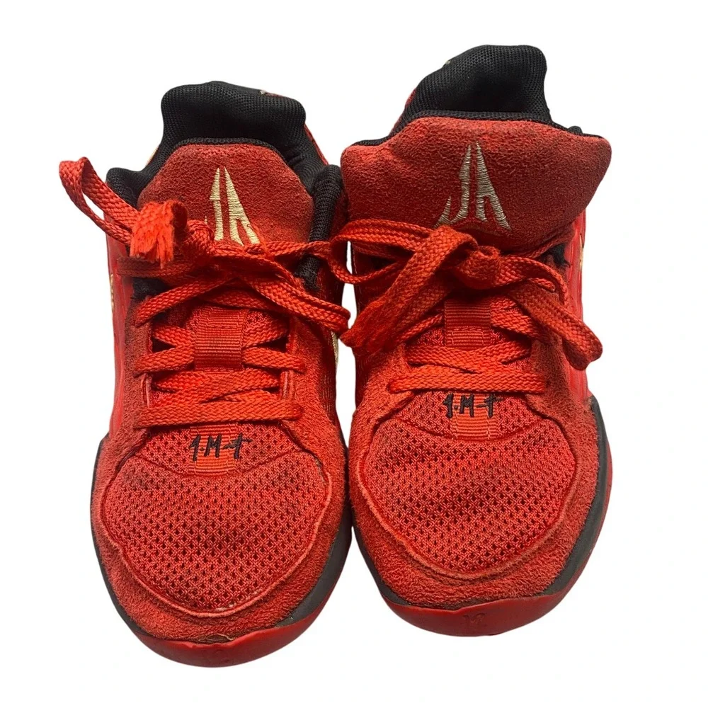 Nike Ja 2 Nightmare Shoes Boys 3 Grade School IB7249 600 Sports‎ Basketball Box
